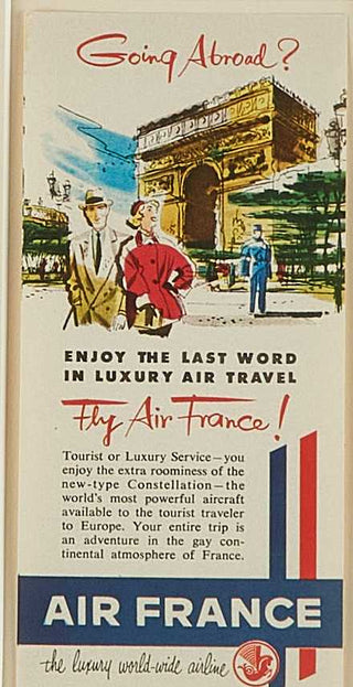 ANON. Air France, Going Abroad?