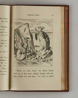 CARROLL, Lewis (pseudonym for: Charles DODGSON); John TENNIEL (illustrator). Alice’s Adventures in Wonderland. With Forty-Two Illustrations. [[bmid:2126643g]]