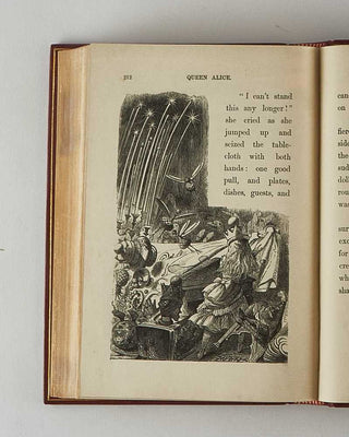 CARROLL, Lewis (pseudonym for: Charles DODGSON); John TENNIEL (illustrator). Alice’s Adventures in Wonderland. With Forty-Two Illustrations. [[bmid:2126643j]]