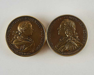 [SCHRAUBTALER.] A Short History in Miniature of the Origin and Progress of the Late War from its Commencement to the Exchange of the Ratification of Peace between Great Britain France & Spain, on the 10th of Feb. 1763 [[bmid:2126644q]]