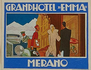 ANON. Grand Hotel Emma, Merano.