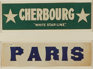 ANON. Cherbourg "White Star Line."