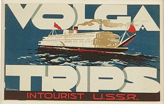SELENSKY, Boris (1914-1984). Volga Trips, Intourist U.S.S.R.