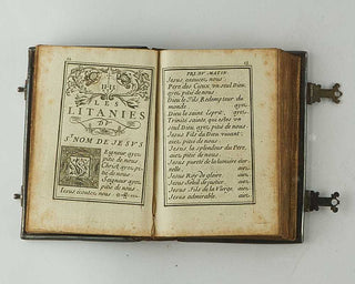 DUVAL, N[icolas]. Nouvelles heures gravées au burin, dédiées au Roy. [[bmid:2126701e]]