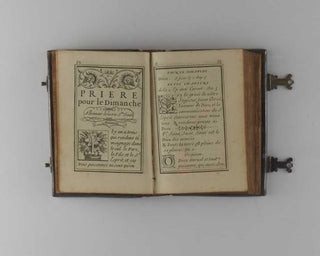 DUVAL, N[icolas]. Nouvelles heures gravées au burin, dédiées au Roy. [[bmid:2126701k]]