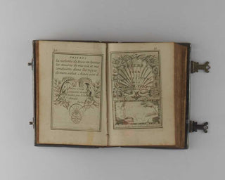 DUVAL, N[icolas]. Nouvelles heures gravées au burin, dédiées au Roy. [[bmid:2126701l]]