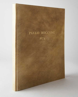 BOCCONE, Paolo. Icones & descriptiones rariorum plantarum Siciliae, Melitae, Galliae, & Italiae.