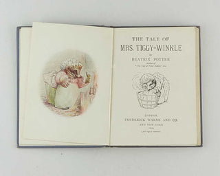 POTTER, Beatrix. The tale of Mrs Tiggy-Winkle. [[bmid:2126796c]]
