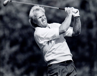 NORMAN, Greg. Mounted press photograph of Greg Norman.