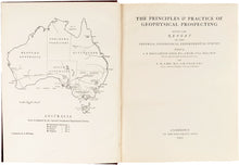 Load image into Gallery viewer, EDGE, Arthur Bernard Broughton and Thomas Howell LABY (editors). The Principles &amp; Practice of Geophysical Prospecting. Being the Report of the Imperial Geophysical Experimental Survey.