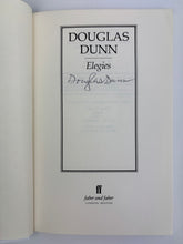 Load image into Gallery viewer, DUNN, Douglas. Elegies.