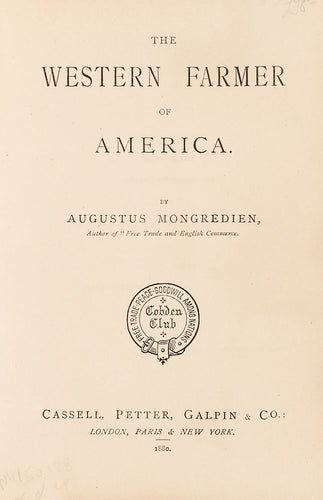 The Western Farmer in America