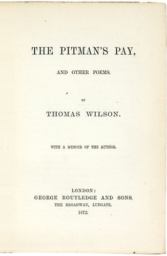 The Pitman's Pay