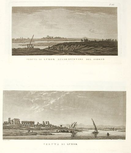 Luxor (2 views, one at daybreak