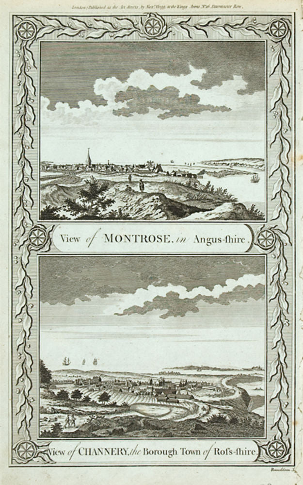View of Montrose in Angus-shire and View of Channery, the