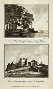 West Cowes Castle; Carisbrook Castle