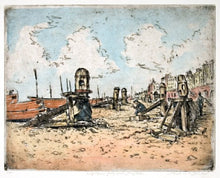 Load image into Gallery viewer, Capstains and fishing boats, Brighton