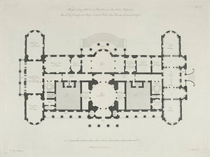 Principle story of Earl of Bute's House at Luton Park 1772