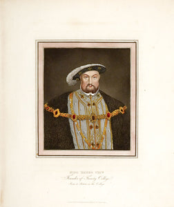 Henry VIII, Founder of Trinity College