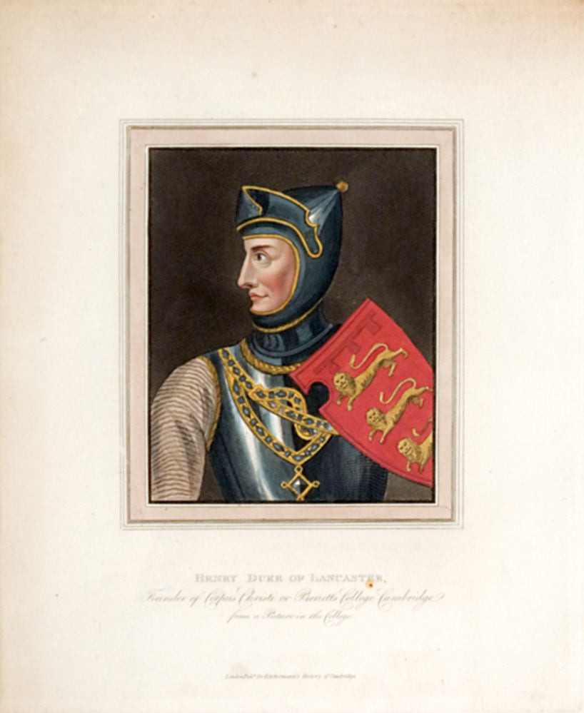 Henry, Duke of Lancaster, Founder of Corpus Christi or Benett's College