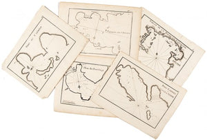 A selection of maps of Mediterranean Ports, sold individually