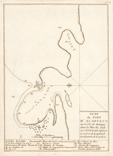 Map of Port and Fort
