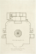 Load image into Gallery viewer, Buckingham House in St James&#39; Park, (2 plates: elevation and plan