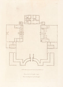 Theplan of . . . Lord Leimpster's house in Northamptonshire
