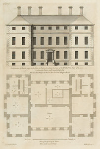 The Elevation of Melvin house in the Shire of Fyfe