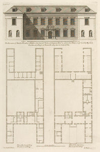 The Elevation of Maiden Bradley in Wiltshire
