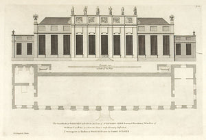 The Greenhouse at Wanstead in Essex the Seat of Sir Richard