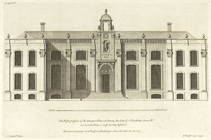 The West prospect of Beddington Place in Surrey