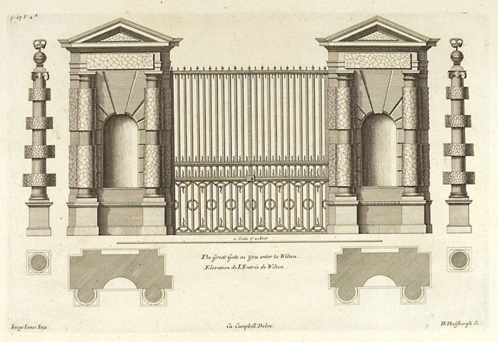The Great Gate as you enter to Wilton