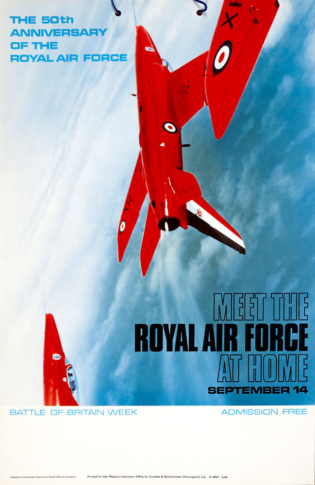 The 50th Anniversary of the Royal Air Force