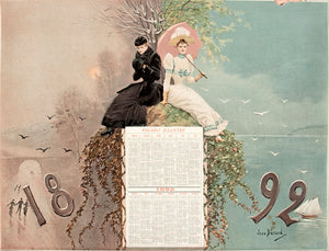 Figaro Illustre 1892 calendar