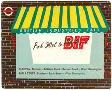 Load image into Gallery viewer, British Industries Fair