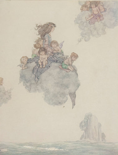 With the rest of the children of air, soared high above