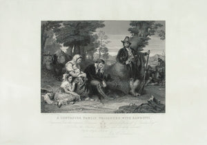 A Contadina Family Prisoners with Banditti