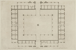 Plan of the Royal Exchange London