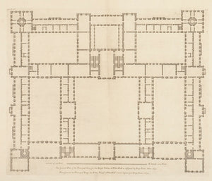 The General Plan of the Principal Story of the Royal Palace