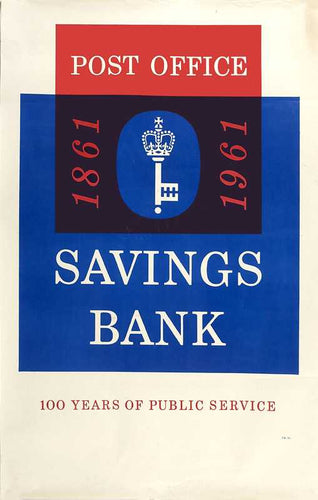 Post Office Savings Bank. 100 years of Public Service