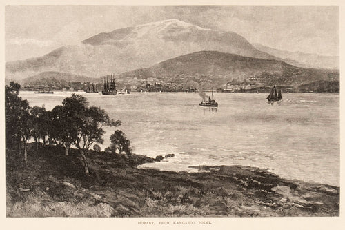 Hobart, from Kangaroo Point