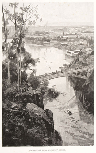 Launceston, from Cataract Bridge