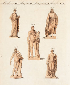 Greek and Roman Deities. (Antiquities. XXI