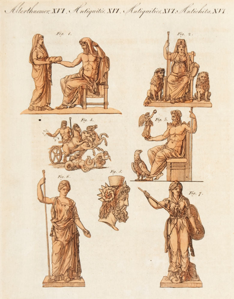 Greek and Roman Deities. (Antiquities. XVI