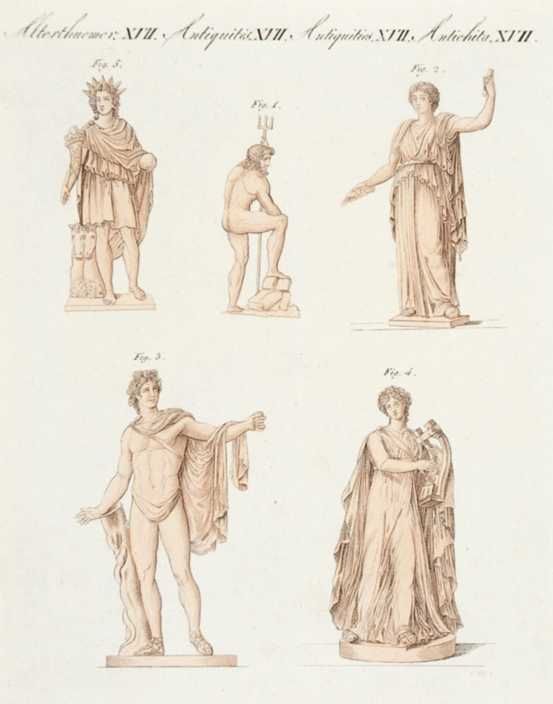 Greek and Roman Deities. (Antiquities. XVII