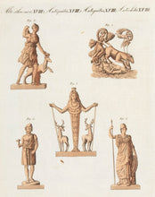 Load image into Gallery viewer, Deities of the Greeks and Romans. (Antiquities XVIII