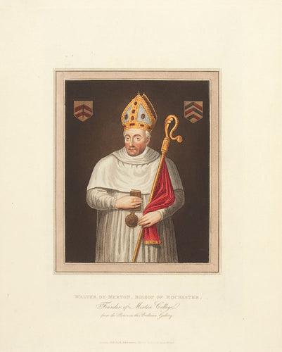 Walter De Merton, Bishop of Rochester, Founder of Merton College