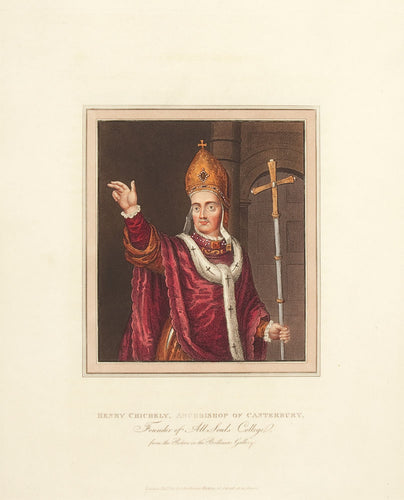 Henry Chichely, Archbishop of Canterbury, Founder of All Souls College