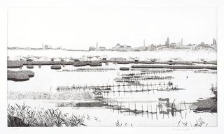 Trabucchi in Laguna. (set of three